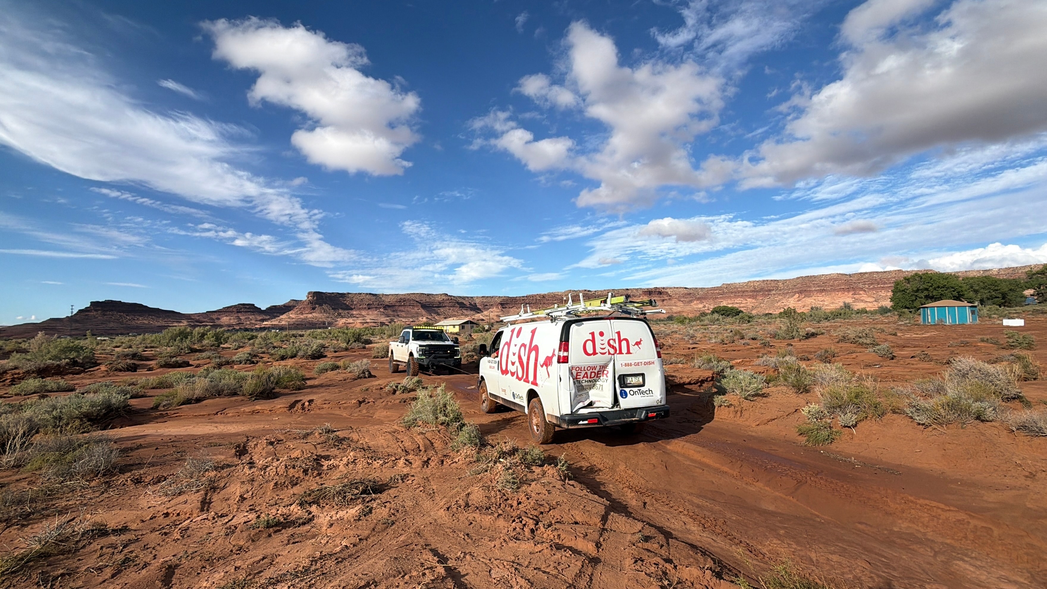 Off-road vehicle recovery in remote terrain